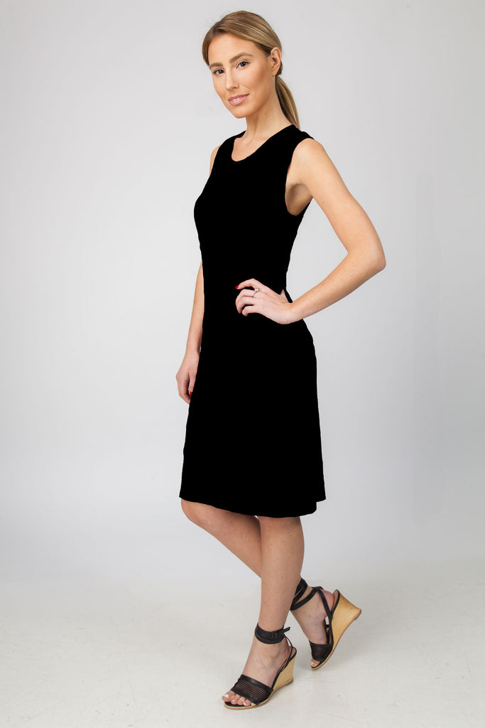 TANK DRESS- BLACK - Sha-de
 - 1