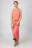 STRIPED MAXI- WATERMELON/CREAM - Sha-de
 - 1