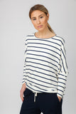 DOLMAN TOP - CREAM/INDIGO - Sha-de
 - 3