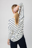 DOLMAN TOP - CREAM/INDIGO - Sha-de
 - 5