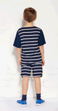 COPS AND ROBBER SHORT- INDIGO/CREAM - Sha-de
- 2