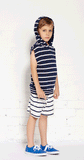 COPS AND ROBBER SHORT- CREAM/ INDIGO - Sha-de
- 2