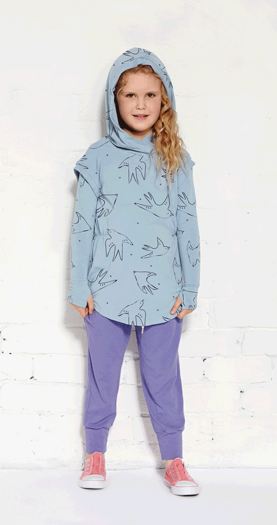 HIDE AND SEEK HOODIE- CHAMBRAY - Sha-de
- 1