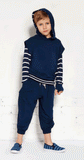 LEAP FROG HOODIE- INDIGO - Sha-de
- 1