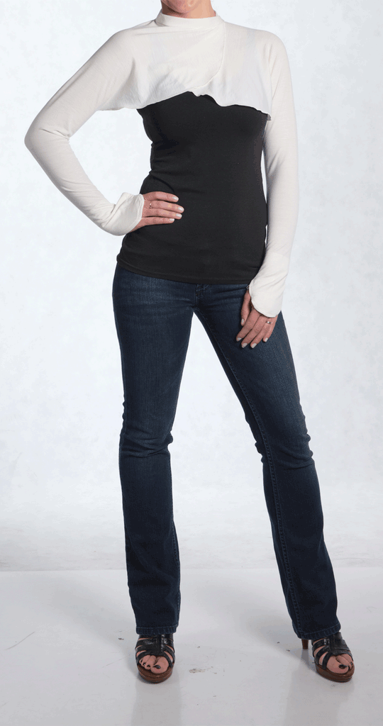 SPORT SHRUG- CREAM - Sha-de
 - 1