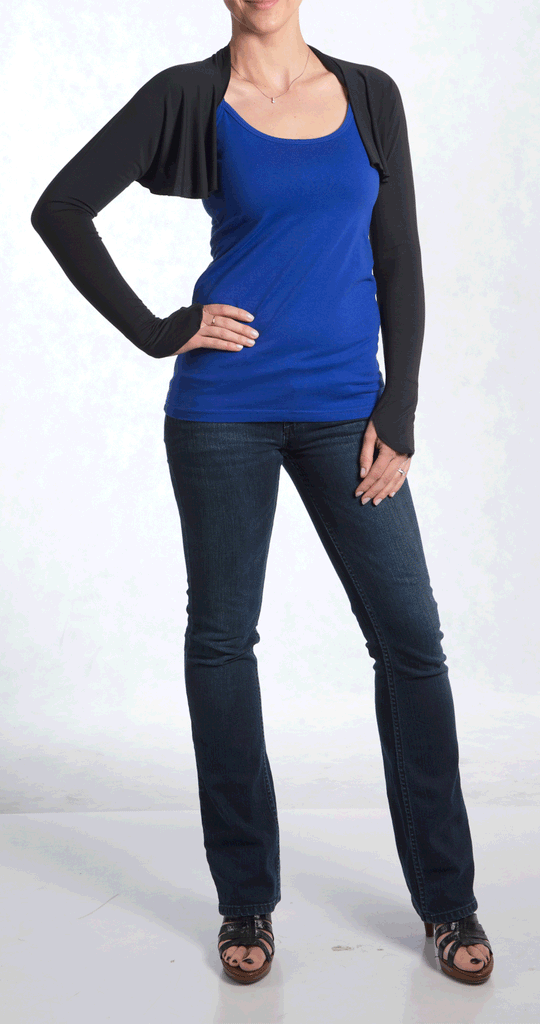 SPORT SHRUG- BLACK - Sha-de
 - 2